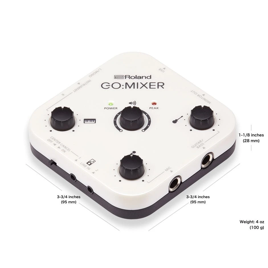 Roland GO:MIXER Audio Mixer For Smartphones 2 Roland GO:MIXER Audio Mixer For Smartphones - Image 2