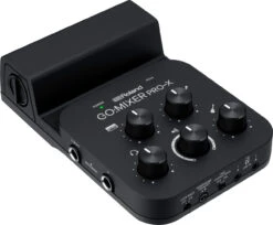 Roland GO:MIXER PRO-X Audio Mixer For Smartphones -Faders Music Store roland gomixer pro x audio mixer for smartphones roland canada 848246
