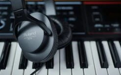 Roland RH-5 Stereo Headphones -Faders Music Store roland rh 5 stereo headphones roland canada 534980