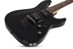 Schecter C-1 SGR 6 String Electric Guitar - Black -Faders Music Store schecter c 1 sgr 6 string electric guitar black erikson music 220940