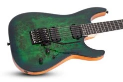 Schecter Pro FR Electric Guitar Aqua Burst -Faders Music Store schecter pro fr electric guitar aqua burst erikson music 637338