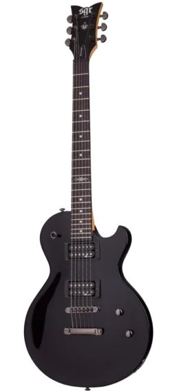 Schecter SOLO-2 SGR BLK Electric Guitar Black -Faders Music Store schecter solo 2 sgr blk electric guitar black erikson music 434345