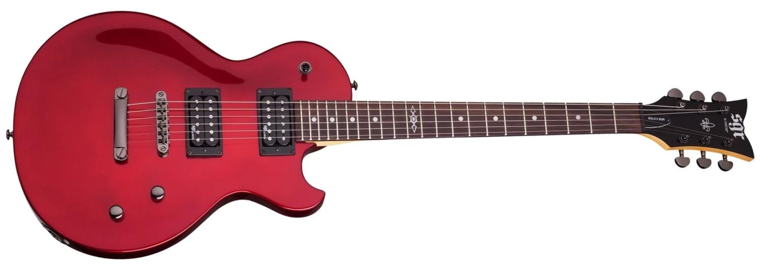 Schecter Solo-2 SGR Electric Guitar In Metallic Red 1 Schecter Solo-2 SGR Electric Guitar In Metallic Red