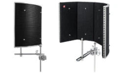 SE RF Pro Black Portable Isolation Reflexion Filter 5 SE RF Pro Black Portable Isolation Reflexion Filter -Faders Music Store se rf pro black portable isolation reflexion filter yorkville 141596