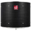 SE RF Pro Black Portable Isolation Reflexion Filter -Faders Music Store se rf pro black portable isolation reflexion filter yorkville 222135