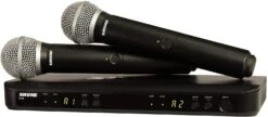 Shure Wireless Combo System BLX288/PG58 H9 Dual-Transmitter Handheld Wireless System