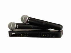 Shure BLX288/SM58 Dual-Transmitter Handheld Wireless System (H9: 512 - 542 MHz)