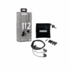 Shure SE112-GR Sound Isolating Earphones, Gray -Faders Music Store shure se112 gr sound isolating earphones gray sfm 109864