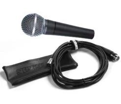 Shure SM58-CN Vocal Microphone With Cable -Faders Music Store shure sm58 cn vocal microphone with cable sfm 429635