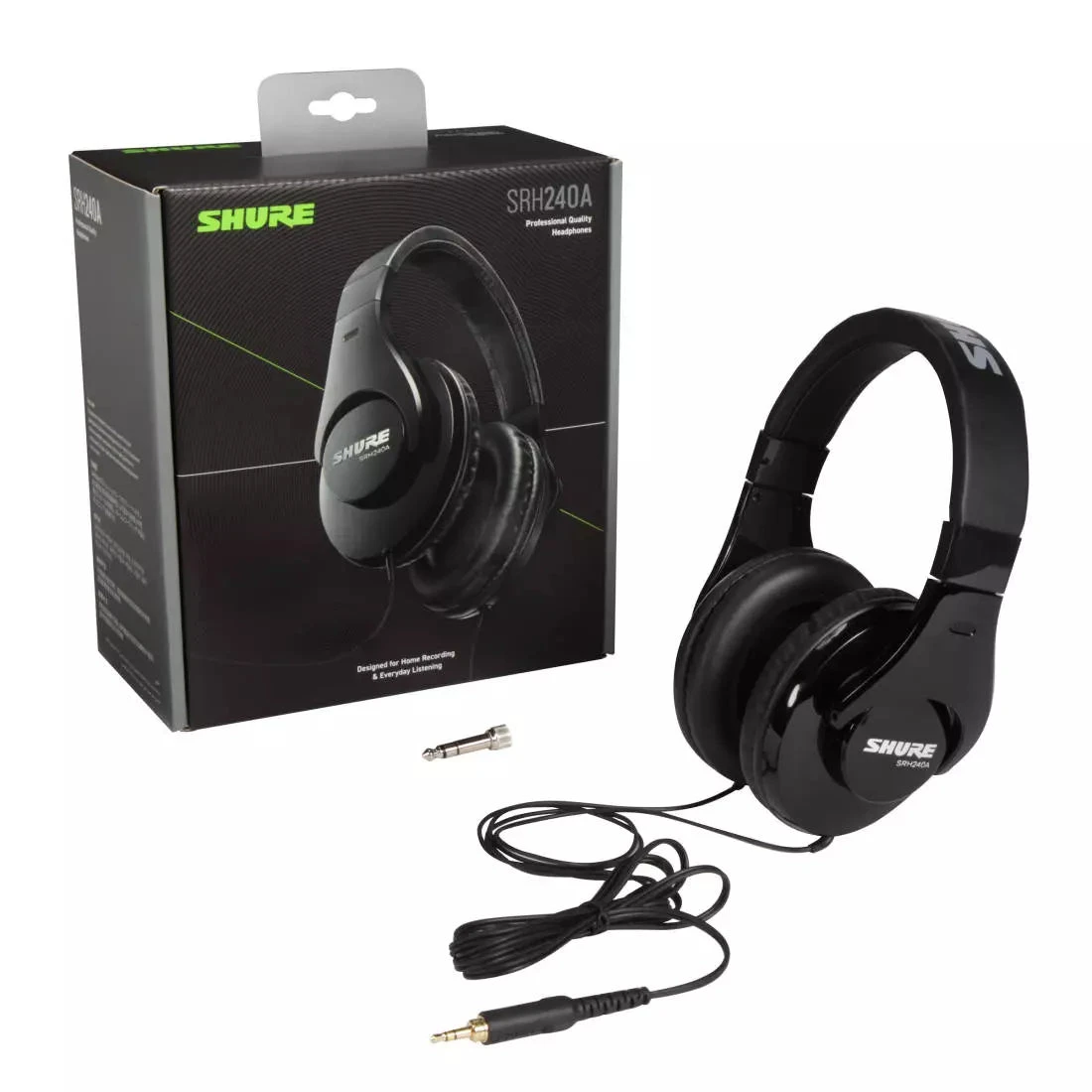 Shure SRH240A Closed-Back Professional Headphones 2 Shure SRH240A Closed-Back Professional Headphones - Image 2