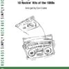 Simply Rock 80s - 18 Rockin' Hits Of The 1980s - Easy Piano -Faders Music Store simply rock 80s 18 rockin hits of the 1980s easy piano alfred publishing 535811