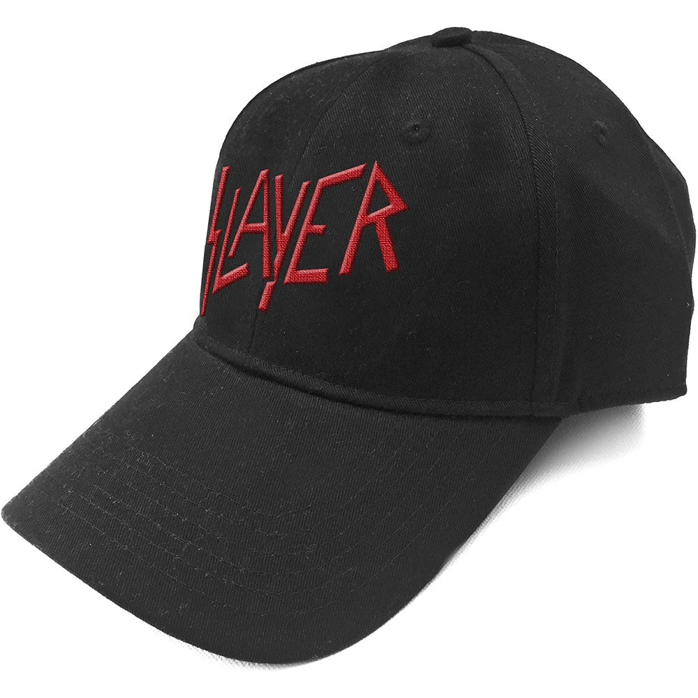 SLAYER UNISEX BASEBALL CAP: LOGO 1 SLAYER UNISEX BASEBALL CAP: LOGO
