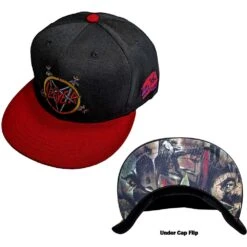 Slayer Unisex Snapback Cap Hell Awaits
