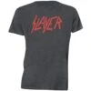 SLAYER UNISEX TEE: DISTRESSED LOGO