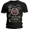 SLAYER UNISEX TEE: HAUNTING 84 FLIER -Faders Music Store slayer unisex tee haunting 84 flier rock off trade 976181