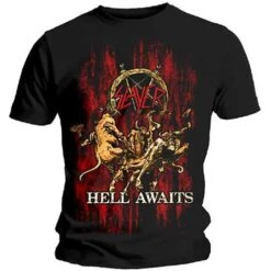 SLAYER UNISEX TEE: HELL AWAITS