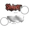 SLIPKNOT KEYCHAIN: LOGO (ENAMEL IN-FILL) -Faders Music Store slipknot keychain logo enamel in fill rock off trade 287490