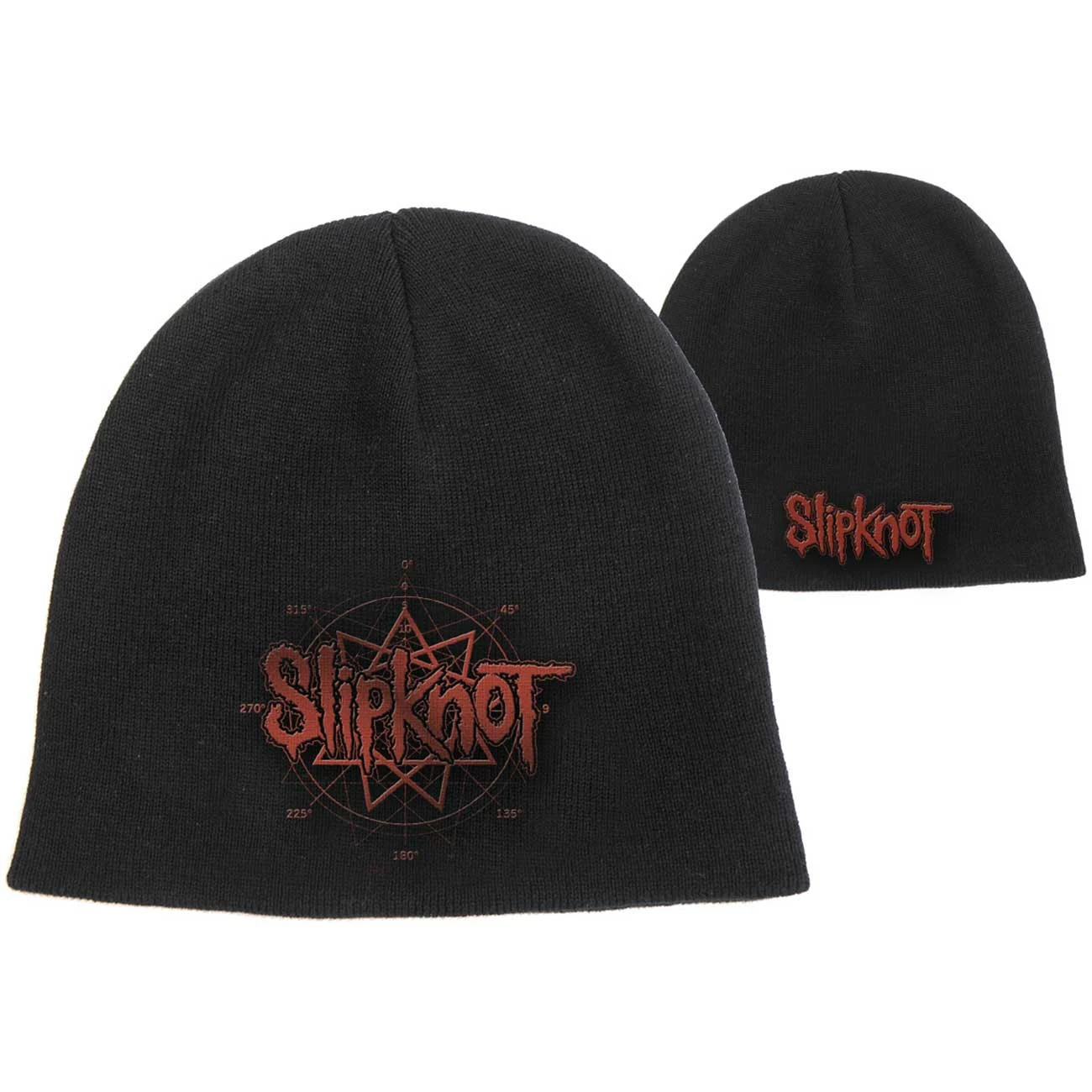SLIPKNOT UNISEX BEANIE HAT: LOGO 1 SLIPKNOT UNISEX BEANIE HAT: LOGO