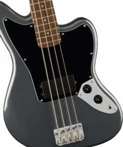Squier Affinity Series™ Jaguar® Bass H, Laurel Fingerboard, Black Pickguard, Charcoal Frost Metallic 8 Squier Affinity Series™ Jaguar® Bass H, Laurel Fingerboard, Black Pickguard, Charcoal Frost Metallic -Faders Music Store squier affinity series jaguar bass h laurel fingerboard black pickguard charcoal frost metallic fmic 819534