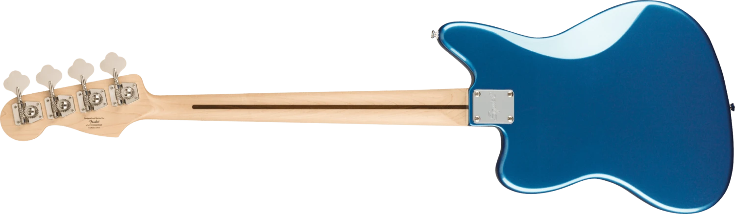 Squier Affinity Series™ Jaguar® Bass H, Maple Fingerboard, White Pickguard, Lake Placid Blue 4 Squier Affinity Series™ Jaguar® Bass H, Maple Fingerboard, White Pickguard, Lake Placid Blue - Image 4