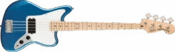 Squier Affinity Series™ Jaguar® Bass H, Maple Fingerboard, White Pickguard, Lake Placid Blue