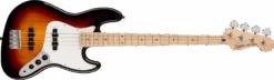 Squier Affinity Series Jazz Bass, Maple Fingerboard, White Pickguard, 3-Color Sunburst