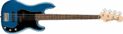 Squier Affinity Series Precision Bass PJ, Laurel Fingerboard, Black Pickguard, Lake Placid Blue