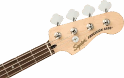 Squier Affinity Series Precision Bass PJ, Laurel Fingerboard, Black Pickguard, Lake Placid Blue -Faders Music Store squier affinity series precision bass pj laurel fingerboard black pickguard lake placid blue fmic 837432