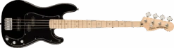Squier Affinity Series™ Precision Bass® PJ, Maple Fingerboard, Black Pickguard, Black