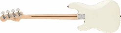 Squier Affinity Series™ Precision Bass® PJ, Maple Fingerboard, Black Pickguard, Olympic White -Faders Music Store squier affinity series precision bass pj maple fingerboard black pickguard olympic white fmic 796533