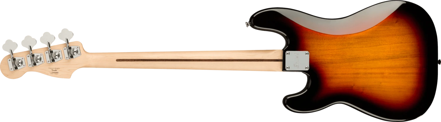 Squier Affinity Series Precision Bass PJ Pack, Laurel Fingerboard, 3-Color Sunburst, Gig Bag, Rumble 15 - 120V 5 Squier Affinity Series Precision Bass PJ Pack, Laurel Fingerboard, 3-Color Sunburst, Gig Bag, Rumble 15 - 120V - Image 5