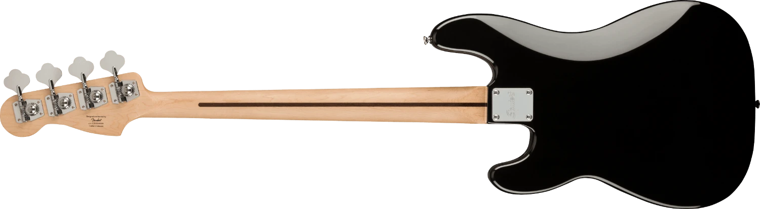 Squier Affinity Series Precision Bass PJ Pack, Maple Fingerboard, Black, Gig Bag, Rumble 15 - 120V 5 Squier Affinity Series Precision Bass PJ Pack, Maple Fingerboard, Black, Gig Bag, Rumble 15 - 120V - Image 5