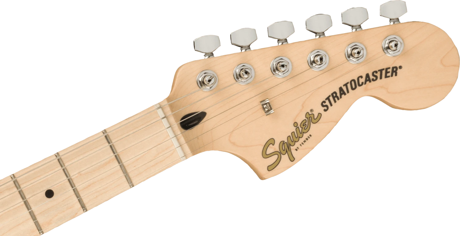 Squier Affinity Series™ Stratocaster® FMT HSS, Maple Fingerboard, Black Pickguard, Black Burst 5 Squier Affinity Series™ Stratocaster® FMT HSS, Maple Fingerboard, Black Pickguard, Black Burst - Image 5