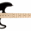 Squier Affinity Series™ Stratocaster®, Maple Fingerboard, White Pickguard, Black -Faders Music Store squier affinity series stratocaster maple fingerboard white pickguard black fmic 227799