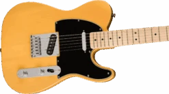 Squier Affinity Series™ Telecaster®, Maple Fingerboard, Black Pickguard, Butterscotch Blonde -Faders Music Store squier affinity series telecaster maple fingerboard black pickguard butterscotch blonde fmic 995961
