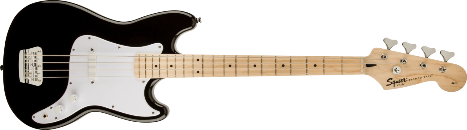 Squier Bronco™ Bass, Maple Fingerboard, Black 1 Squier Bronco™ Bass, Maple Fingerboard, Black