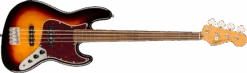 Squier Classic Vibe '60S Jazz Bass® Fretless, Laurel Fingerboard, 3-Color Sunburst