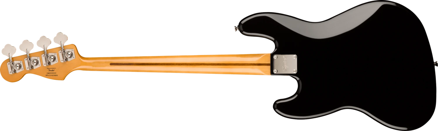 Squier Classic Vibe '70s Jazz Bass®, Maple Fingerboard, Black 3 Squier Classic Vibe '70s Jazz Bass®, Maple Fingerboard, Black - Image 3