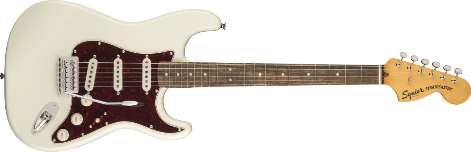 Squier Classic Vibe '70s Stratocaster®, Laurel Fingerboard, Olympic White 1 Squier Classic Vibe '70s Stratocaster®, Laurel Fingerboard, Olympic White
