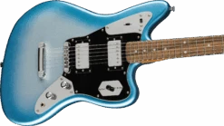 Squier Contemporary Jaguar® HH ST, Laurel Fingerboard, Black Pickguard, Sky Burst Metallic -Faders Music Store squier contemporary jaguar hh st laurel fingerboard black pickguard sky burst metallic fmic 212825