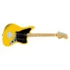 Squier Limited Edition Affinity FSR Jaguar Electric Guitar, Graffiti Yellow -Faders Music Store squier limited edition affinity fsr jaguar electric guitar graffiti yellow fmic 5023580