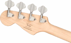 Squier Mini Precision Bass®, Laurel Fingerboard, Black -Faders Music Store squier mini precision bass laurel fingerboard black fmic 131644