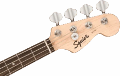 Squier Mini Precision Bass®, Laurel Fingerboard, Black -Faders Music Store squier mini precision bass laurel fingerboard black fmic 191259