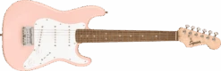 Squier Mini Stratocaster®, Laurel Fingerboard, Shell Pink