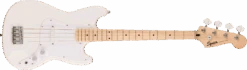 Squier Sonic® Bronco™ Bass, Maple Fingerboard, White Pickguard, Arctic White