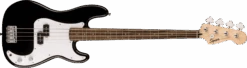 Squier Sonic™ Precision Bass®, Laurel Fingerboard, White Pickguard, Black
