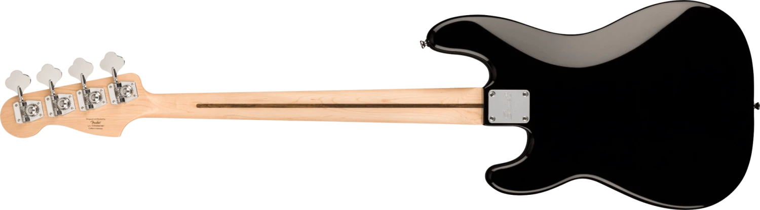 Squier Sonic™ Precision Bass®, Laurel Fingerboard, White Pickguard, Black 2 Squier Sonic™ Precision Bass®, Laurel Fingerboard, White Pickguard, Black - Image 2