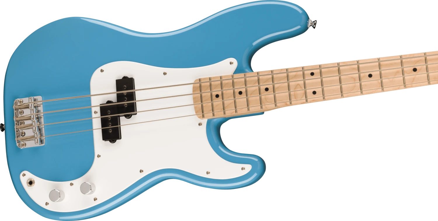 Squier Sonic™ Precision Bass®, Maple Fingerboard, White Pickguard, California Blue 2 Squier Sonic™ Precision Bass®, Maple Fingerboard, White Pickguard, California Blue - Image 2
