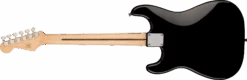 Squier Sonic™ Stratocaster® HT H, Laurel Fingerboard, Black Pickguard, Black -Faders Music Store squier sonic stratocaster ht h laurel fingerboard black pickguard black fmic 367510