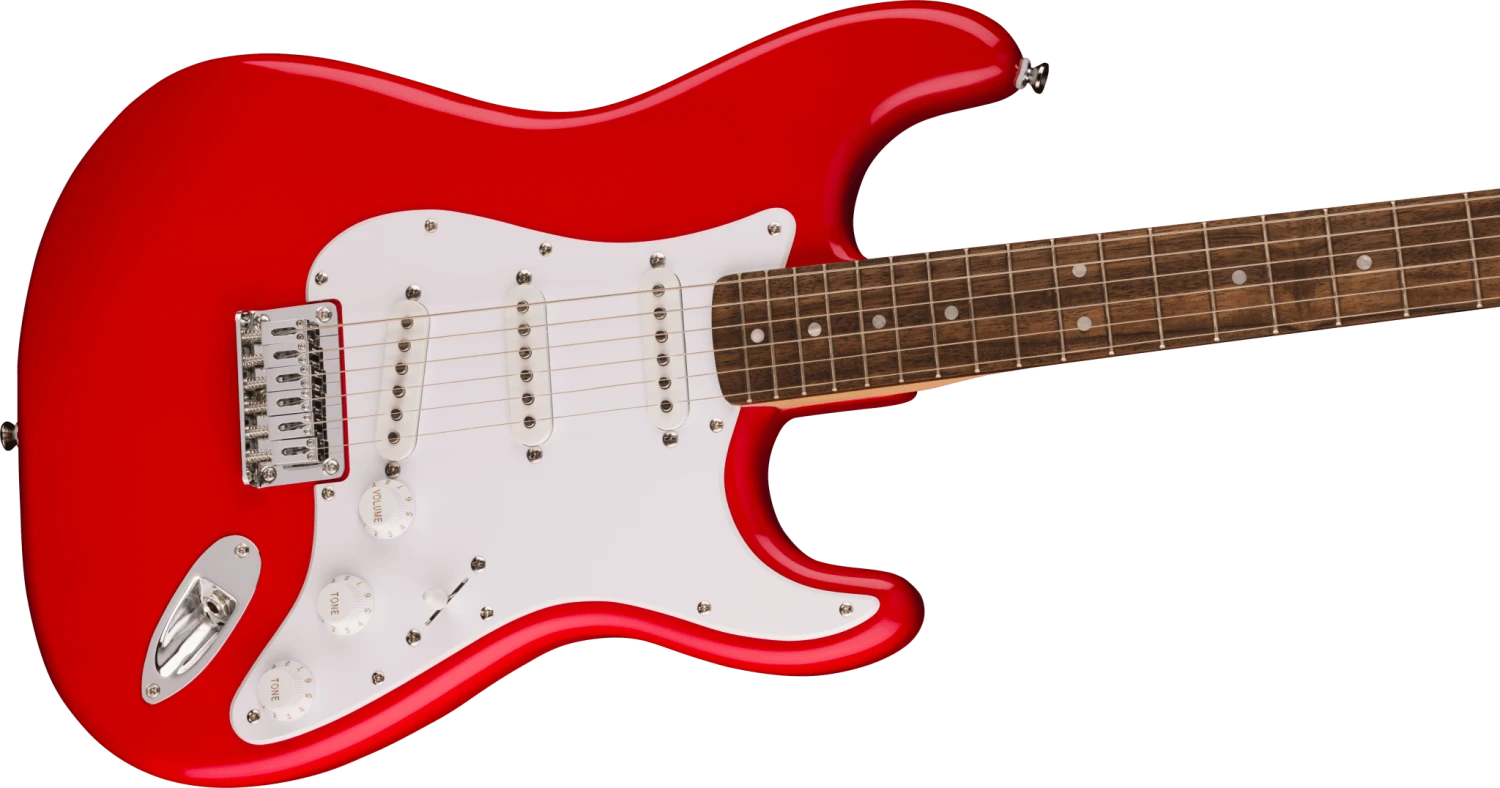 Squier Sonic™ Stratocaster® HT, Laurel Fingerboard, White Pickguard, Torino Red 2 Squier Sonic™ Stratocaster® HT, Laurel Fingerboard, White Pickguard, Torino Red - Image 2